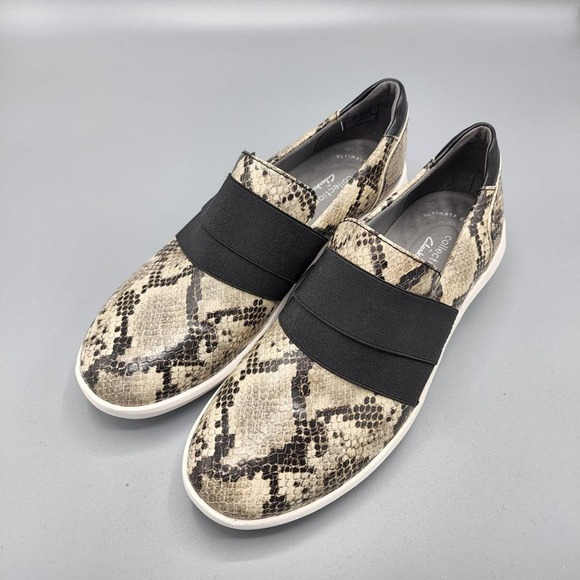 Clarks Kayleigh River Banded Slip on Shoes woman's size 7.5 no box - Picture 1 of 9